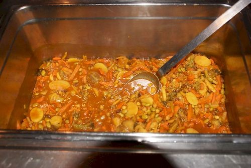 Le buffet chaud