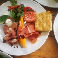 Assiette de jambon italien